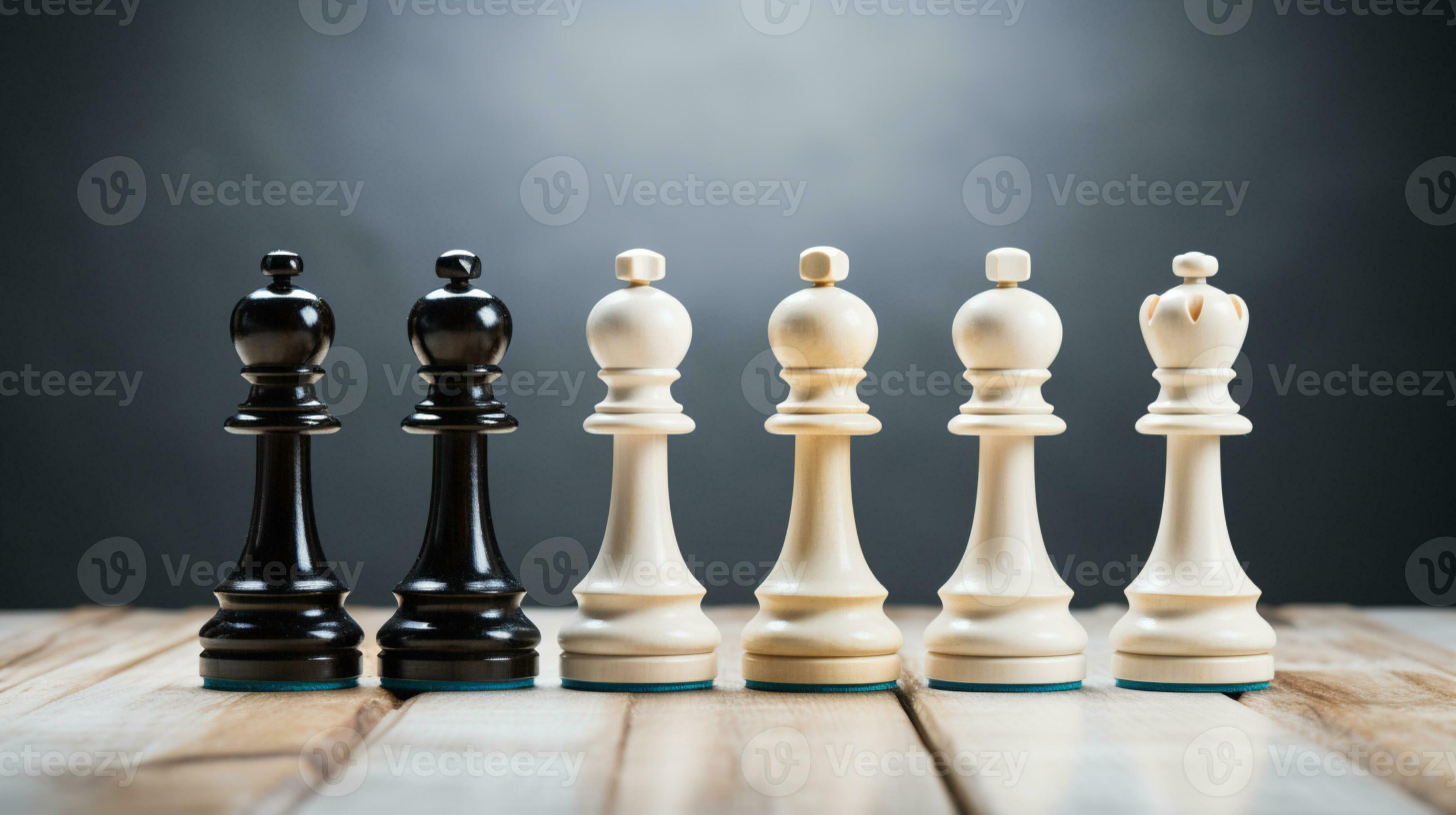 Schach Spiel verwenden Strategien zu Regeln das Planke, Entscheidung Herstellung passen, Schach Stück isoliert auf Hintergrund, ai generiert 28237618 Stock-Photo bei Vecteezy