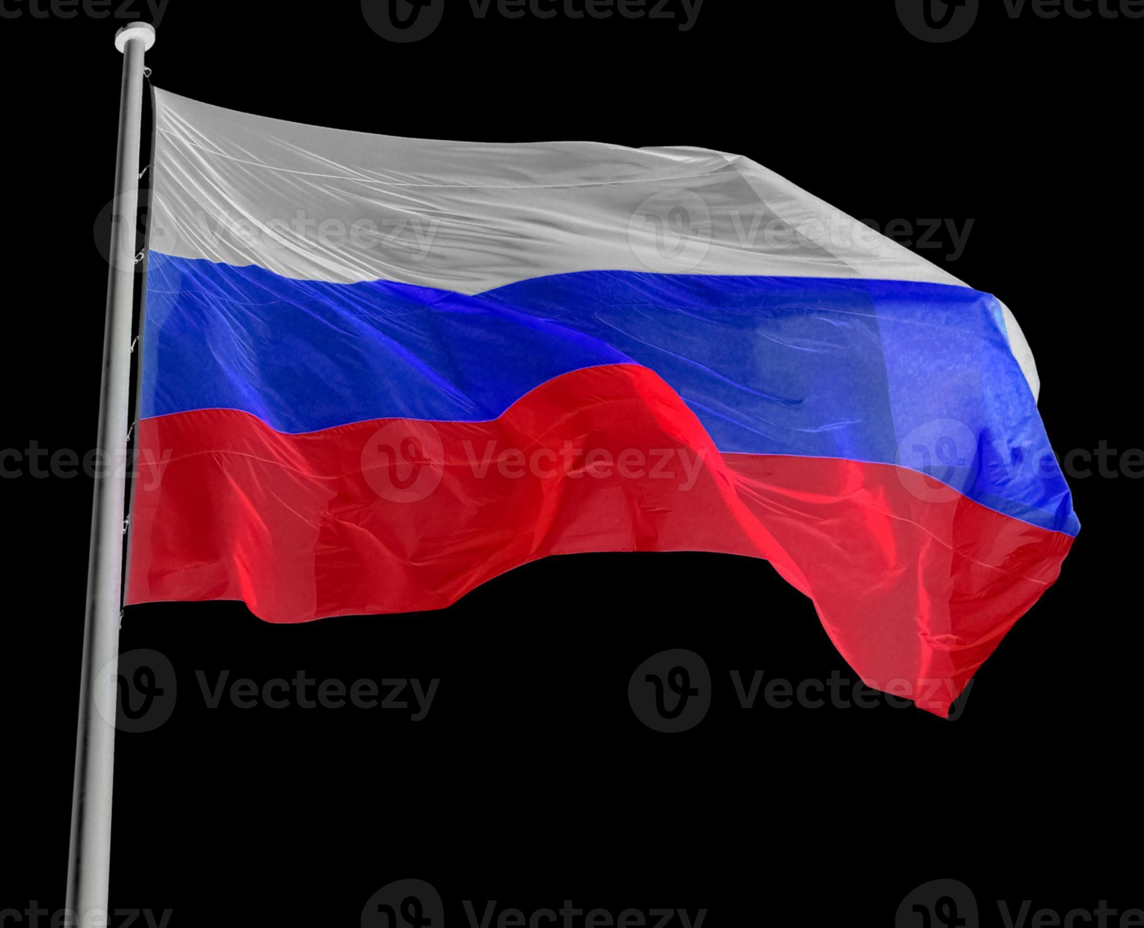 russische flagge von russland über schwarz 3277779 Stock-Photo bei Vecteezy