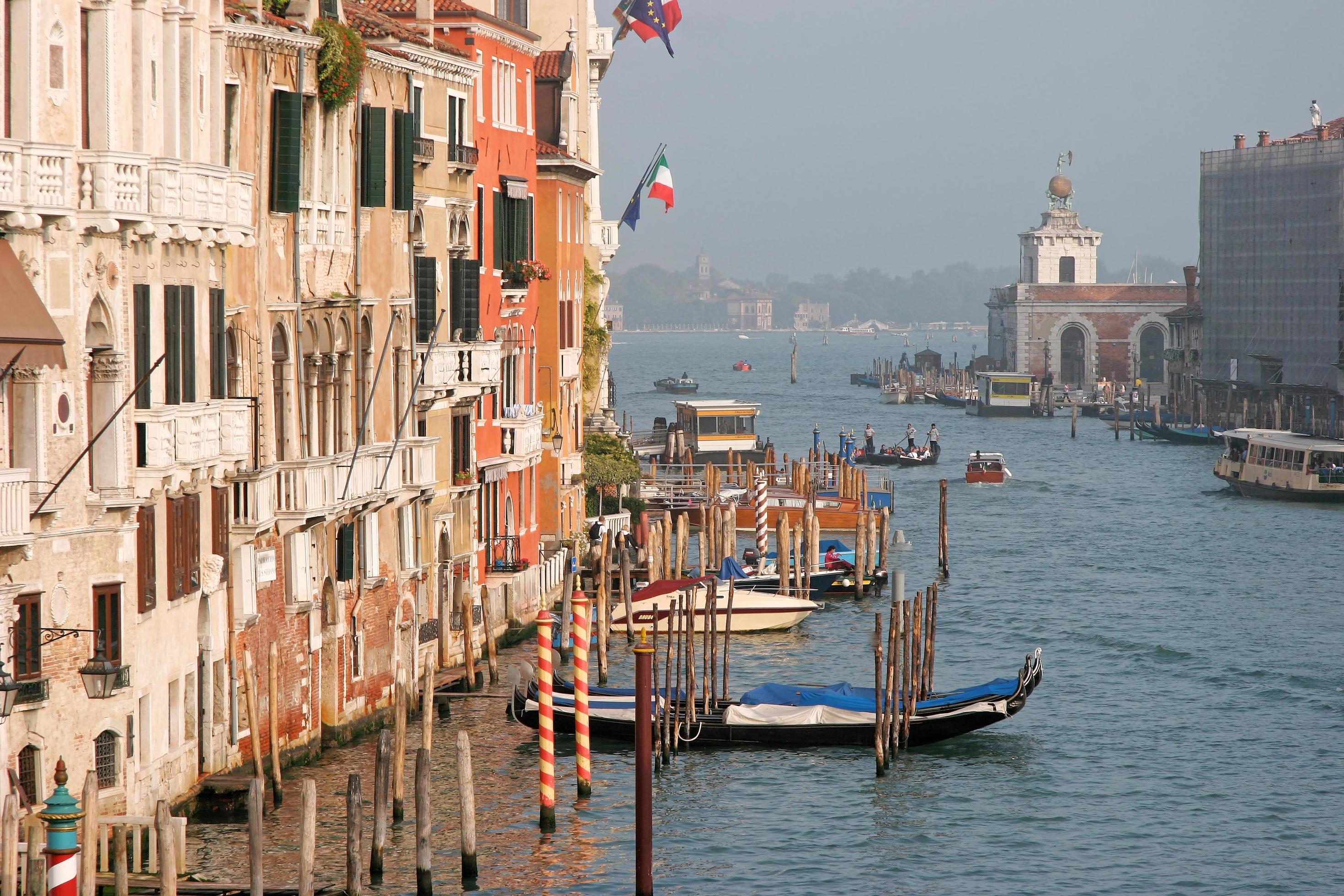 Venedig, Italien, 2006. Blick auf den Canal Grande in Venedig foto