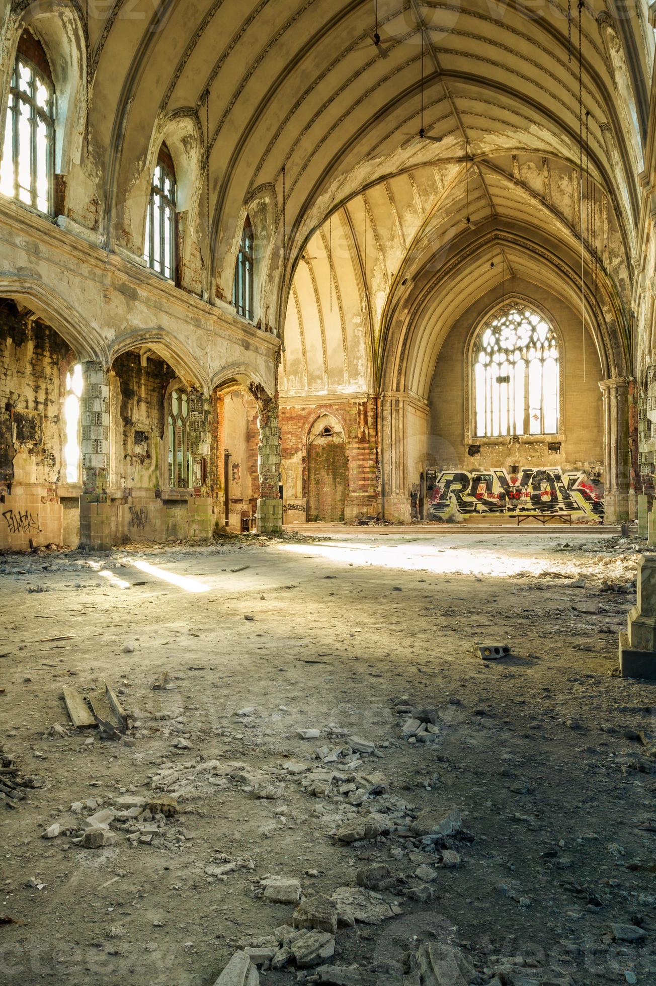 verlassene Kirche foto