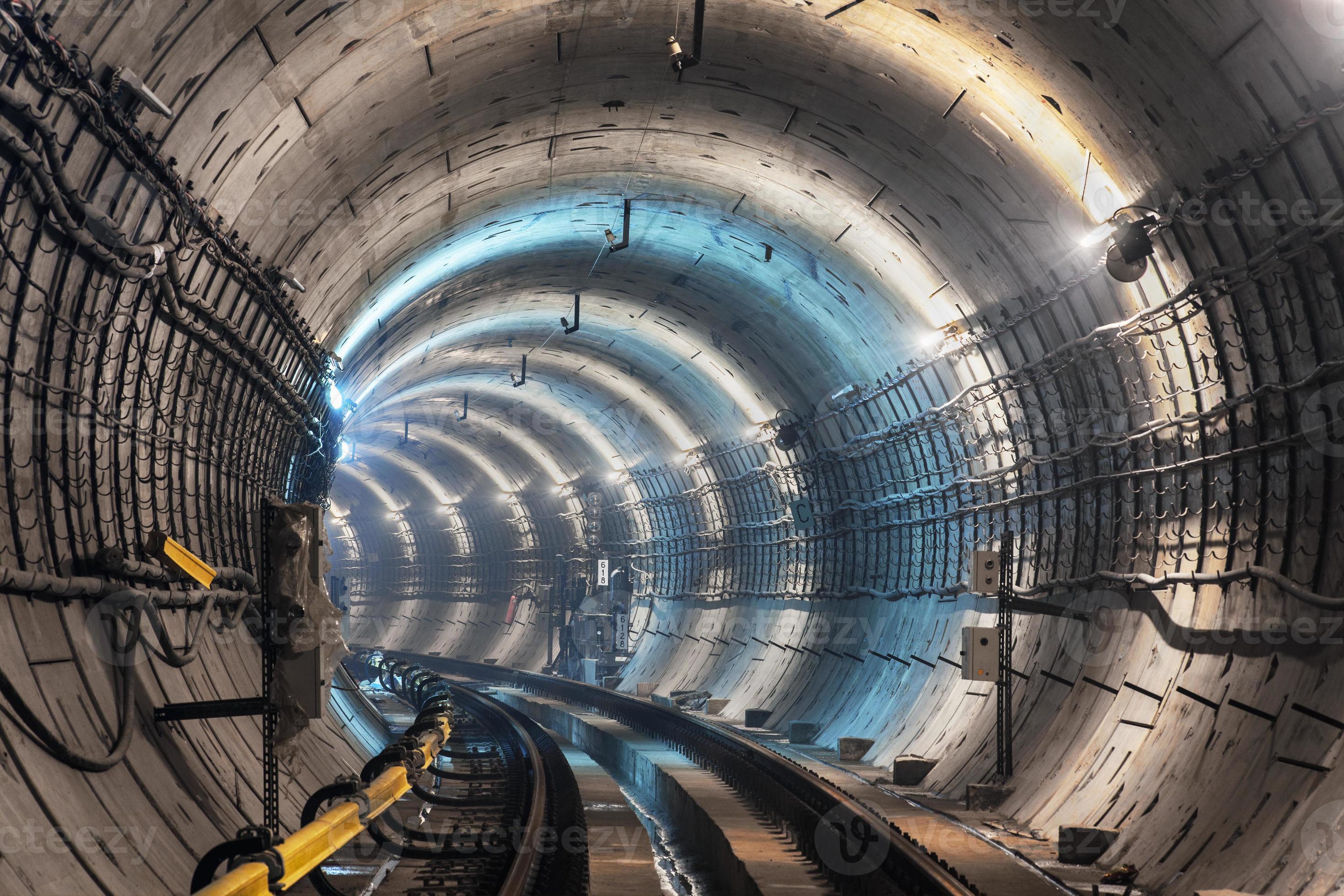 neuer U-Bahn-Tunnel foto