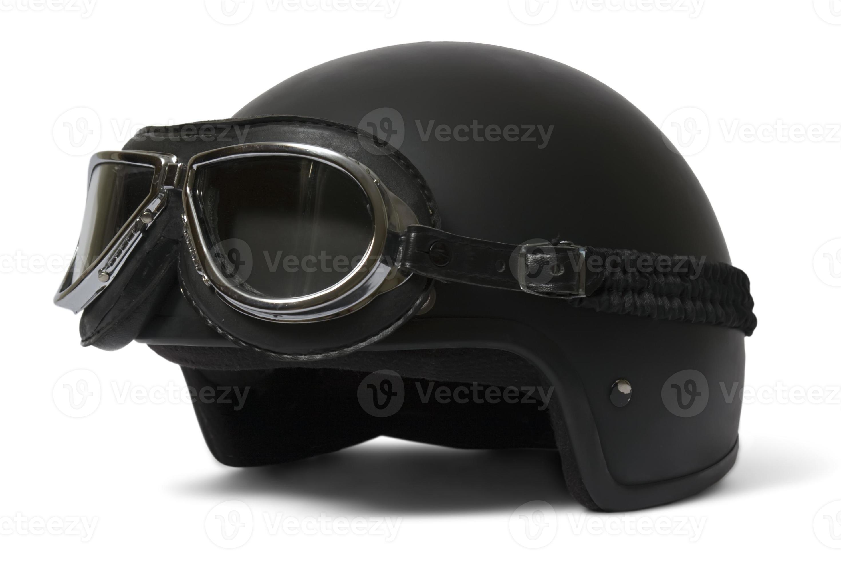 Helm und Schutzbrille foto