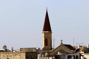 acre israel 21. januar 2019. die stadt akko an der mittelmeerküste im norden israels. foto