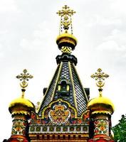 kapelle grab von paskevich im park, gomel, weißrussland foto