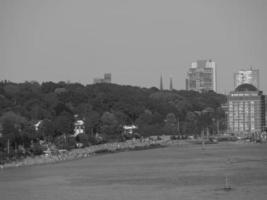 Hamburg und die Elbe foto