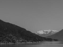 malerisches norwegen im frühling foto