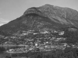 Eidfjord in Norwegen foto