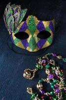 new orleans karneval maske für maskerade parade foto
