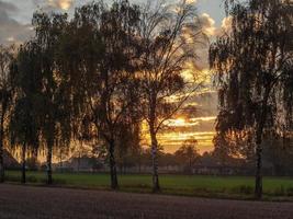 Herbstzeit in Westfalen foto