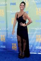 Los Angeles, 7. August - Cassie Scerbo kommt am 7. August 2011 bei den Teen Choice Awards 2011 im Gibson Amphitheatre in Los Angeles, ca. an foto