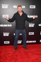 los angeles, 23. oktober - michael cudlitz bei der amc s special edition von talking dead auf dem hollywood forever cemetary am 23 foto