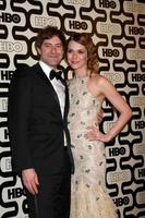 los angeles, 13. jan - mark duplass, katie aselton kommt am 13. januar 2013 in beverly hills, ca foto