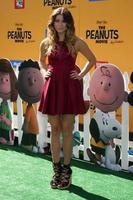 Los Angeles, 1. November - Sofia Reyes bei der Premiere des The Peanuts-Films in Los Angeles im Village Theatre am 1. November 2015 in Westwood, ca foto