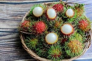 Rambutan-Obstbaum foto