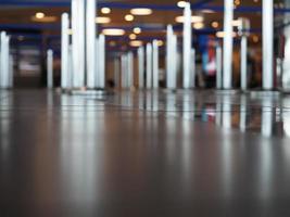 Warteschlangen am Flughafen foto