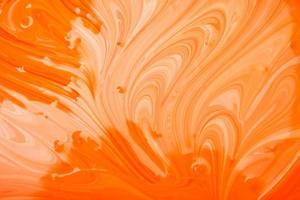 abstrakter orangefarbener Latexfarbe Hintergrund helle warme Textur foto