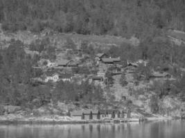 malerisches norwegen im frühling foto