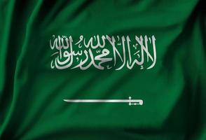 Flagge von Saudi-Arabien foto