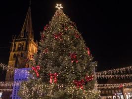 weihnachtszeit in ahaus in westfalen foto