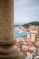 Split, Kroatien-Säule foto