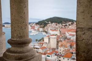 Split, Kroatien-Säule foto