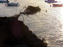 Meerblick an der katalanischen Costa Brava, Spanien foto