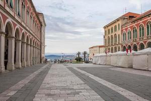 Split kroatien markt foto