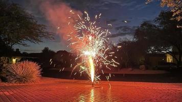 Feuerwerk Wunderkerzen Funken foto