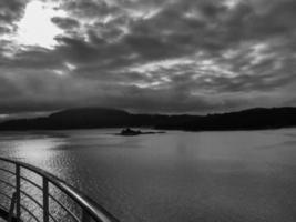 Fjordkreuzfahrt norwegen foto