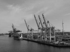 Hamburg und die Elbe foto