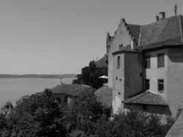 die stadt meersburg am bodensee foto