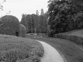 Schöner Garten in England foto