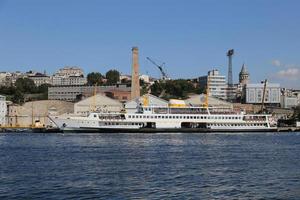 Werft in der Stadt Istanbul foto