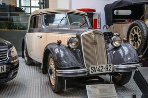 dresden, deutschland - mai 2015 ifa f8 cabrio audi 1955 in dresden foto