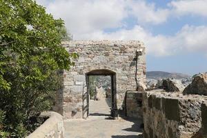Burg von Bodrum in der Türkei foto
