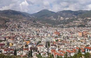 Stadt Alanya in Antalya, Türkei foto