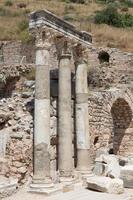 antike stadt ephesus foto