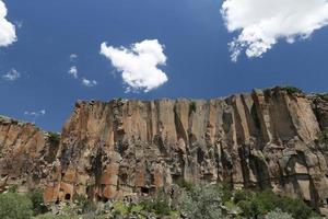 Ihlara-Tal in Kappadokien, Türkei foto