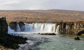 Godafoss Wasserfall in Island foto