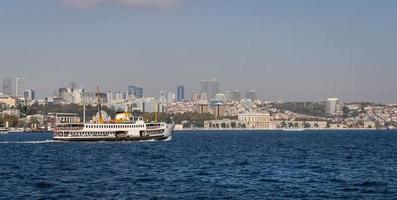 besiktas-bezirk in der stadt istanbul, türkei foto