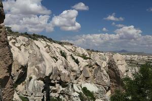 Felsformationen in Kappadokien, Türkei foto