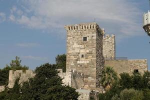 Turm der Burg von Bodrum foto