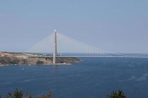 Yavuz-Sultan-Selim-Brücke in Istanbul foto