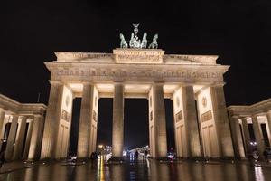 brandenburger tor in berlin, deutschland foto