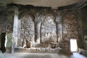 im inneren der kirche st. Johannes der Täufer, Kappadokien, Türkei foto