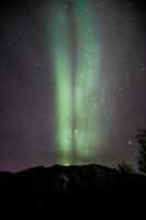 Nordlichter über Island foto