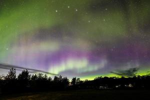 Nordlichter über Island foto