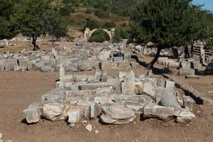 antike stadt ephesus foto