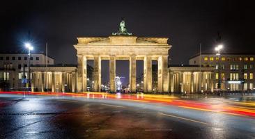 brandenburger tor in berlin, deutschland foto