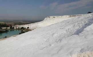 Travertine in Pamukkale foto